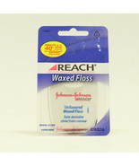Johnson and Johnson Reach Waxed Floss Unflavored 55 Yards NEW - £7.64 GBP