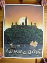 Pearl Jam Poster Silkscreen Ottawa Ontario Canada Pluralone - $274.23