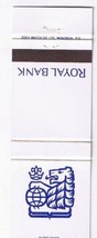 Advertising Matchbook Cover Royal Bank Of Canada Home Ownership - £0.53 GBP