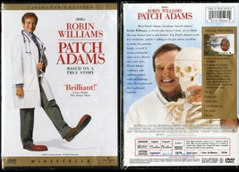 Patch Adams Collector&#39;s Edition Ws Dvd Robin Williams Universal Video New - £6.33 GBP