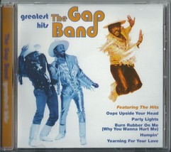 The Gap Band ‎- Greatest Hits 1998 Uk Cd Oops Upside Your Head Burn Rubber On Me - £19.97 GBP