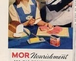 World War 2 Wilson MOR Canned Meat Ad - £11.13 GBP