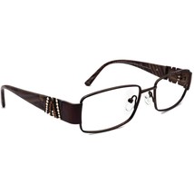 Jimmy Crystal Eyeglasses Couture Swarovski Elements Brown Frame 52[]17 135 - £27.96 GBP