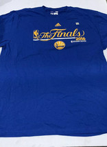 Golden State Warriors Sz 2XL Adidas 2016 The Finals NBA Basketball T-Short - $14.69