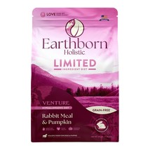 Earthborn Dog Venture Grain Free Rabbit Pumpkin 25Lb - £111.28 GBP
