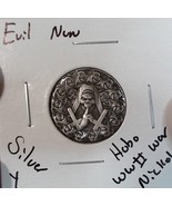 HOBO Evil Nun Roses Made From REAL WWII Silver War Nickel SIGNED - €12,92 EUR