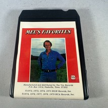 Mel Tillis Mels Favorites 8-Track Tape Country Music TeeVee Records Classic - $178.01 MXN