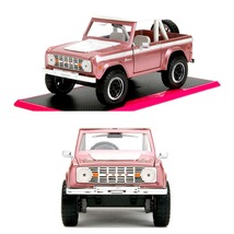 1/24 Diecast Model Car 1973 Ford Bronco Pink Metallic - £52.34 GBP