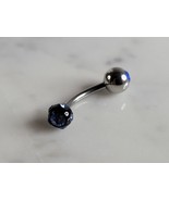 New Surgical Jeweled Nipple Ear Tongue Piercing Barbell  E2727 - £19.39 GBP