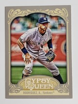 2012 Alex Rodriguez Gypsy Queen Mlb Baseball Card # 68 Topps New York Yankees - $7.99