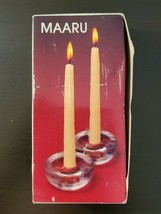 Maaru iittala Tapio Wirkkala Pair of Candlestick Holders Made In Finland... - £23.69 GBP