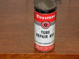 Vintage Firestone Tube Repair Kit Empty Tin - $451.20 MXN