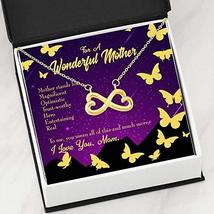 Express Your Love Gifts Mother Necklace Mother Keepsake Card Gift Infinity Penda - £35.06 GBP