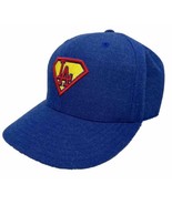 LA Dodgers Hat Cap Blue Fitted Size 7 5/8 Wool Acrylic Blend American Ne... - £15.68 GBP