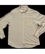 Tommy Bahama Shirt Mens Size XL Peach Relax 100% Linen Long Sleeve Butto... - $543.48 MXN