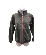 The North Face Jacket Girls M (14/16) Gray Pink Fleece Full Zip Outdoors - $435.48 MXN