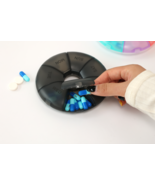 pill box weekly daily dispenser organizer holder tablet medicine jewlery... - $11.37 CAD