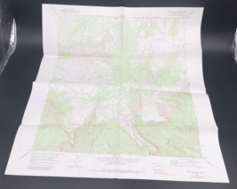 1973 Two V Basin Colorado CO Quadrangle Geological Survey Topo Map 22&quot;x27&quot; USGS - $9.49