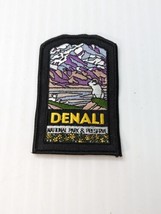 Vintage Alaska Denali National Park Patch - Souvenir Badge Embroidered U... - £9.32 GBP