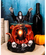 Ebros Dark Conjuring Grim Reaper Fire Magic Electric Oil Burner Tart Warmer - €41,14 EUR