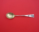 Applied Silver by Shiebler Sterling Silver Ice Cream Spoon GW Applied Be... - $385.11