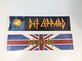 Def Leppard Bumper Stickers Pyromania Vintage from the 80s Unused Lot - £10.57 GBP