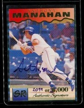 Vintage 1995 Signature Rookie Auto Baseball Card #18 Anthony Manahan Mariners Le - £7.82 GBP