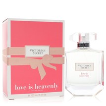 Love Is Heavenly Perfume By Victoria&#39;s Secret Eau De Parfum Spray 3.4 oz - £79.36 GBP