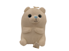 Nanco Belly Buddies White Stuffed Pudgy Polar Bear Plush Animal Toy 5” Security - £2.33 GBP