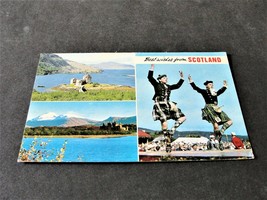 Best Wishes from Scotland, Great Britain - 1978 Postmarked Postcard. - £4.76 GBP
