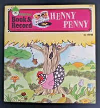 Peter Pan Henny Penny Story Book &amp; Record Read Along 45 RPM Nr 1979 1976 VTG - £6.75 GBP