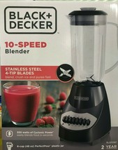 Black+Decker - BL2010BP - Crush Master 10-Speed Blender - Black - £40.17 GBP