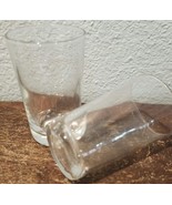Vintage Set Of 2 Tall Shot Glasses Clear with Thin Wall Heavy Base 3 Inc... - $9.80