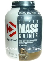 Dymatize Super Mass Muscle Weight Gainer Chocolate Protein Shake Powder ... - $34.99