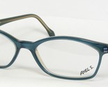 AXEL S. LARS 209 809 Transparent Blaugrün Brille Selten 52-17-140 Deutsc... - $66.43