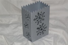 Vintage PartyLite Snowflake Luminary Candle Holder Party Lite - £10.36 GBP