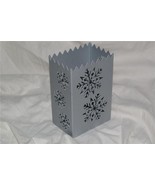Vintage PartyLite Snowflake Luminary Candle Holder Party Lite - £10.22 GBP