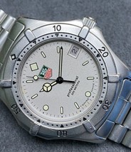  TAG HEUER 2000 Series 962.206 Jumbo gray dial Swiss Watch - £293.34 GBP