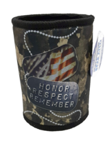 Ninc Honor Respect Remember 5mm Thick Neoprene Can Cooler Insulated Holder - $8.90