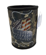 Ninc Honor Respect Remember 5mm Thick Neoprene Can Cooler Insulated Holder - $8.90