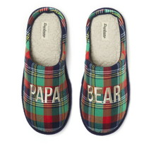 Dearfoams Family Bear Matching Comfort Slippers, Size 7-8 - £14.07 GBP