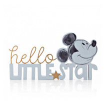 Disney Gifts Hello Little Star Word Plaque - Mickey Mouse - £35.68 GBP