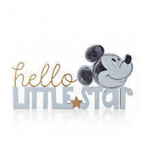 Disney Gifts Hello Little Star Word Plaque - Mickey Mouse - $45.17