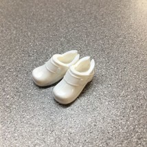 Mattel Barbie Doll White Clog Nurses Shoes for Flat Feet- Shoes only - £7.65 GBP