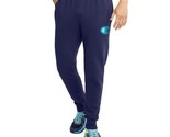 Champion Men&#39;s Powerblend Fleece Logo Jogger Sweatpants Athletic Navy-Small - $24.99