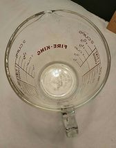 FIRE KING 2 CUP GLASS MEASURING CUP image 3