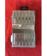 Sontax 17 pc Hobby knife set 243-9017 New Sealed - $9.89