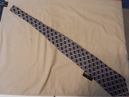 Frank Sinatra Neck Tie Premiere Collection Black, Red White Silver BNWT OS (03C - £15.80 GBP