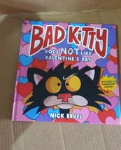Bad Kitty Does Not Like Valentine&#39;s Day by Nick Bruel (English) Hardcover Book - £7.16 GBP