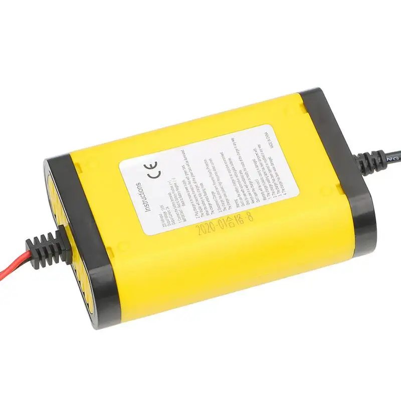 Smart 12V Car Battery Charger - Portable and Intelligent Automotive Charger - £19.08 GBP